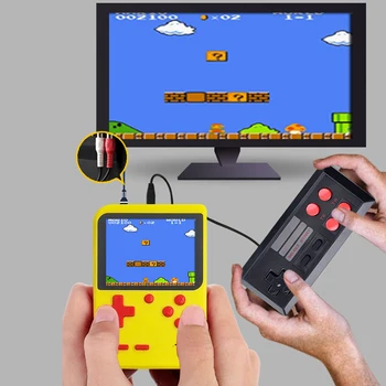 

Mini 3.0 Inch Handheld Game Players Retro 8 Bit Portable Video Game Console Built-in 400 Classic Games Best Gift for Child