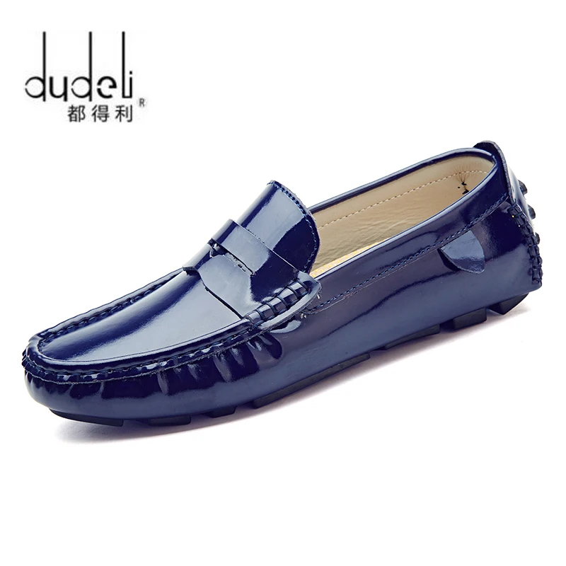 

Men Casual Shoes Luxury Brand 2018 Split Leather Fashion Boat Shoes Men Italian Slip On Loafers Moccasins Zapatos Hombre