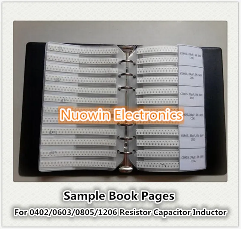 10pcs IC SMD SMT Résistance Condensateur inductance composants électroniques Sample Book 10pcs IC SMD SMT Résistance Condensateur inductance composants électroniques Sample Book