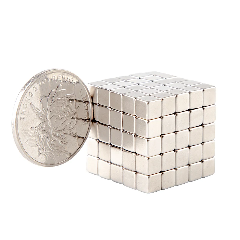 50 шт. мощный N35 неокубный куб магниты неодимовые магниты 5*5*5 мм супер сильный кубом Cube магниты Diy постоянные ndfeb магниты