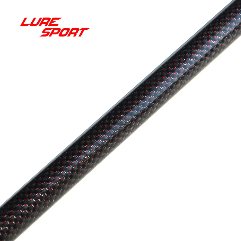 LureSport цветная нить тканая углеродная трубка 50 см стержень пустая удочка