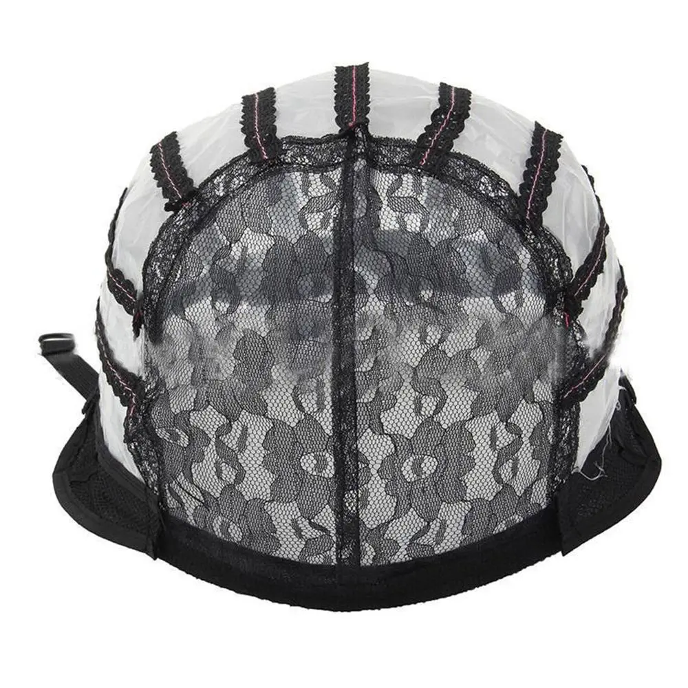 High Quality Wig Cap Making Wigs Straps Breathable Mesh Weaving Adjustable Cap 3 Styles Black Beige 1 High Quality Wig Cap Making Wigs Straps Breathable Mesh Weaving Adjustable Cap 3 Styles Black Beige 5