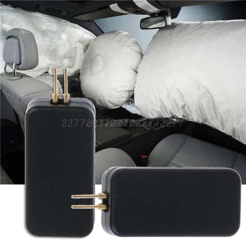 2Pcs Car Auto Universal Airbag Simulator Emulator Bypass Garage Diagnostic Tool SRS Fault Finding Diagnostic repair Tool A18 19 2Pcs Car Auto Universal Airbag Simulator Emulator Bypass Garage Diagnostic Tool SRS Fault Finding Diagnostic repair Tool A18 19