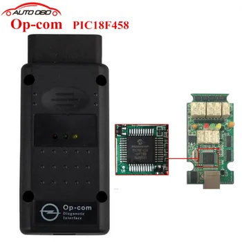 

2016 Best with PIC18F458 chip ! opcom opel diagnostic interface scanner can obd2 for opel V1.59 op com opel can bus interface