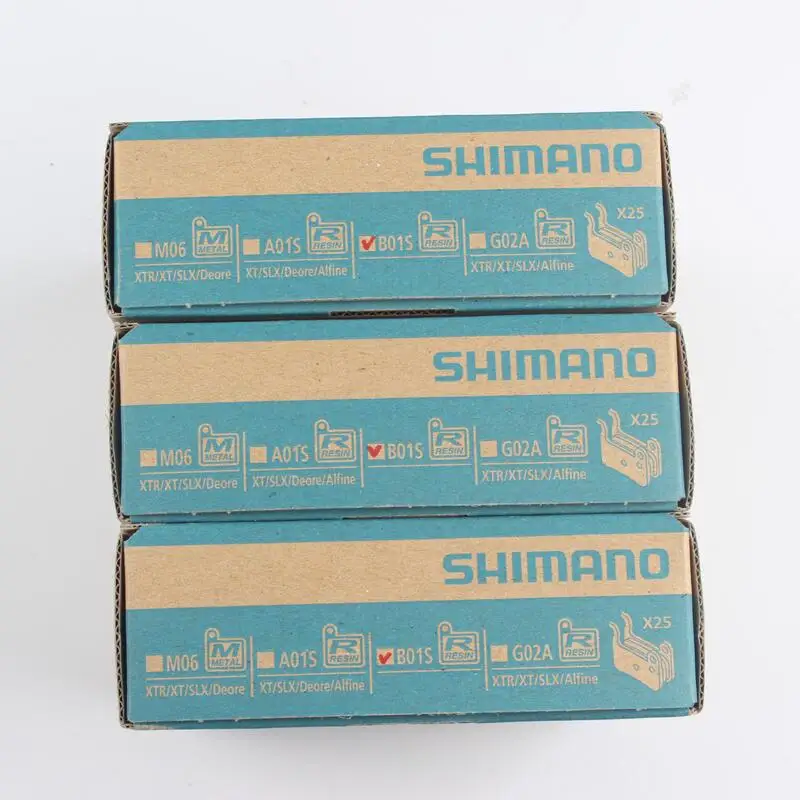 Shimano B01S смолы МТБ дисковые Тормозные колодки для BR-M485 TX805 M445 M395 M575 M475 M416 M396 M525 M465 M355 M495 M447 M486 M446 M4050