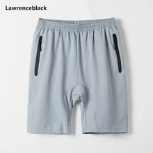 Lawrenceblack брендовые шорты Для мужчин Мода Шорты Для мужчин эластичный пояс мужской плавки одноцветное Рубашки домашние бермуды Masculina 1100