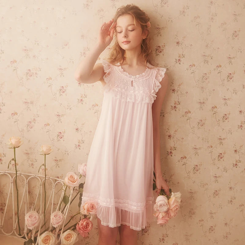 womens short nightgown