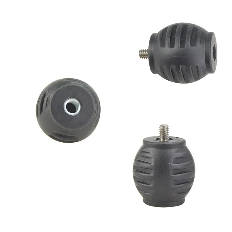 

1 Pcs Archery Bow Stabilizer Ball Riser Damper Shock Accessory Stabilizer Ball Handle Damper Shock Absorber Black