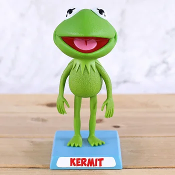 

The Muppets Kermit The Frog PVC Action Figure Collectible Model Toy Car Decoration Doll