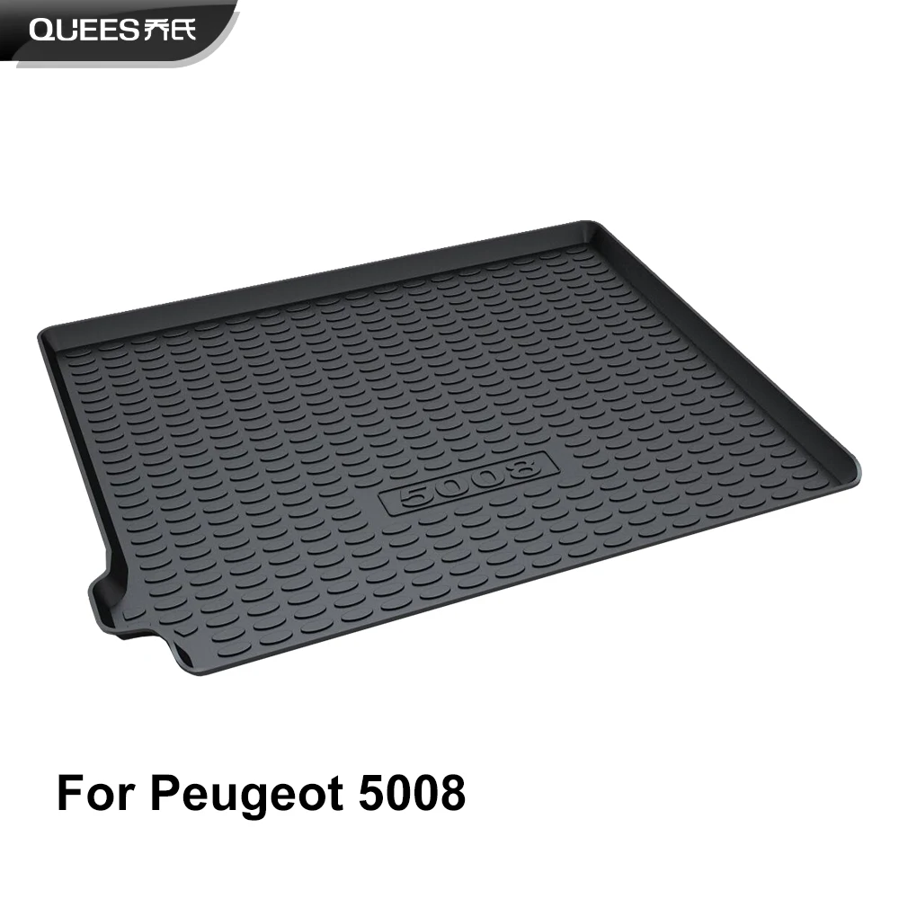 

Напольный коврик QUEES для багажника Peugeot 5008 2-го поколения 2017 2018 2019