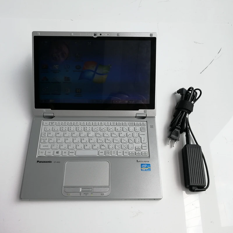 Супер Mb Star C5 SD Compact с б/у P anasonic CF AX2 I5 4G 2 аккумулятора и Мини SSD для автомобилей
