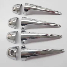 Para toyota rav4 rav 4 xa40 2018, 2017, 2016, 2015, 2014, 2013 cubierta cromada de manija de puerta accesorios de partes de