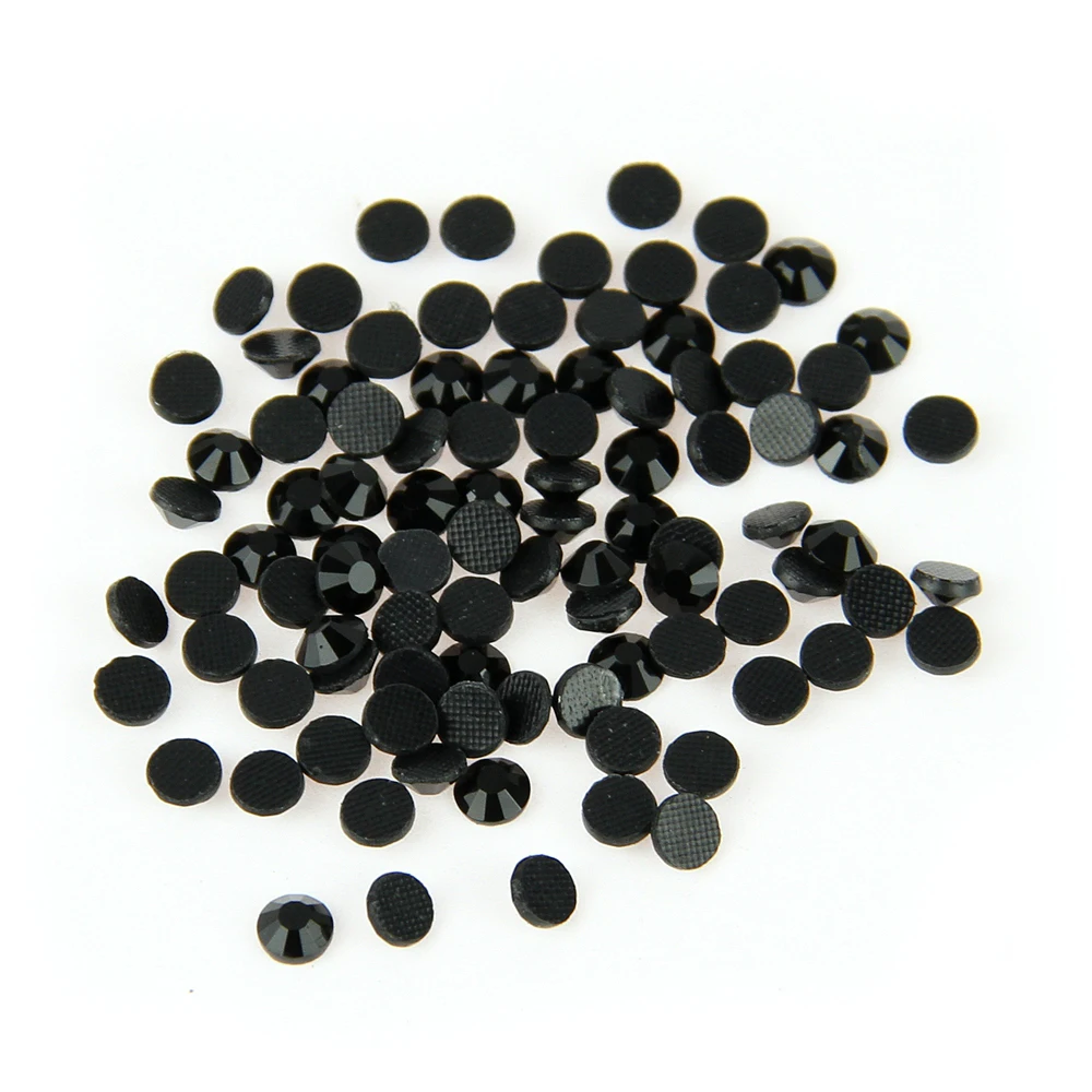 

FREE SHIPPING SS16,4MM,jet black color,1440PCS/BAG,HOT FIX RHINESTONE FOR DIY MOTIF CLOTHES , WEDDING DRESS, SHOES