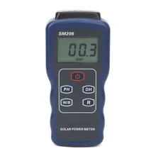 Солнечный измеритель радиации электроизмеритель солнечной энергии SM206 электроизмеритель солнечной энергии Мощность метр