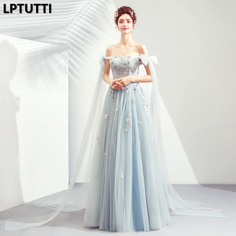 

LPTUTTI Embroidery Beading New For Women Elegant Date Ceremony Party Prom Gown Formal Gala Events Luxury Long Evening Dresses