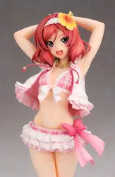 Бесплатная доставка Новый Natsuiro Smile Love Live! Купальник/вода с Ver Nishiki секс Фигурки ПВХ фигурка сексуальные куклы аниме девушка