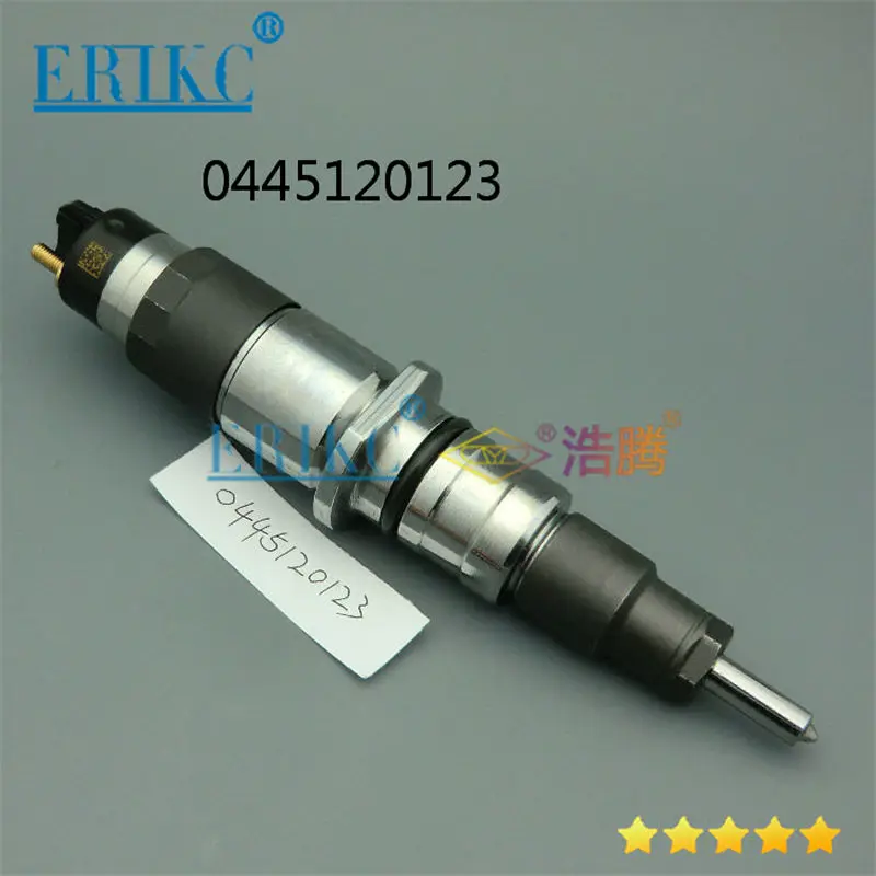 ERIKC 0 445 120 123 Injector 4937065 Diesel Common Rail 0445 Auto 0445120123 for Cummins Bosch | Автомобили и мотоциклы