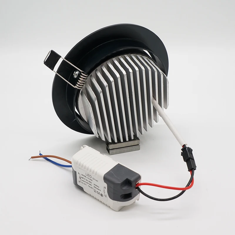 30 шт. AC90 260v CRI 85 с регулируемой яркостью 15 Вт 20 Точечный светильник Встраиваемый