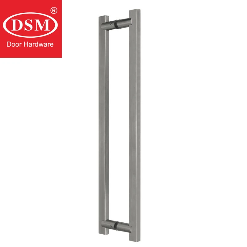 

Satin Stainless Steel Pull Handle Brushed Entrance Door Handle PA-107-30*15*450mm For Glass/Wooden/Metal Doors