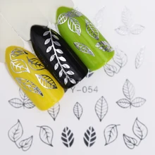 1 шт Слайдеры для ногтей наклейки золотые серебряные ювелирные изделия ожерелье переводные наклейки Вода Дизайн ногтей Маникюр Аксессуары Украшения