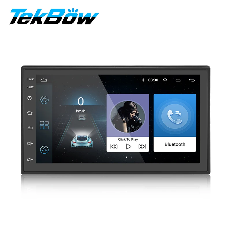 

7 Inch IPS Screen Android 6.0 Car DVD Player Radio Stereo GPS Navigation Bluetooth AUX USB Player 1G+16G Support Rearview Camera
