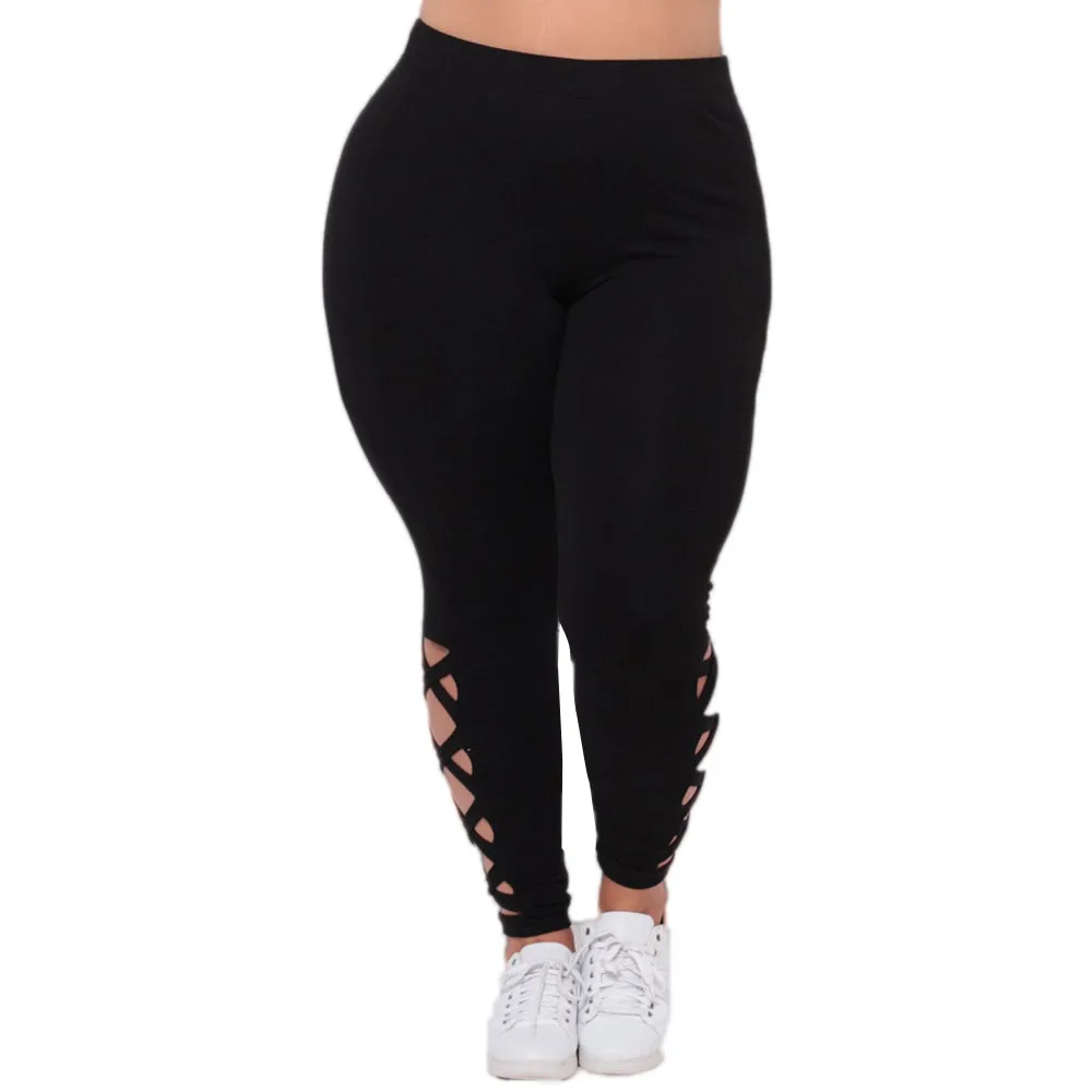 

Women Yoga Pants Elastic Fitness Sport Leggings Tights Large Sizes Running Sportswear Sports Pants Quick Dry Training Trousers