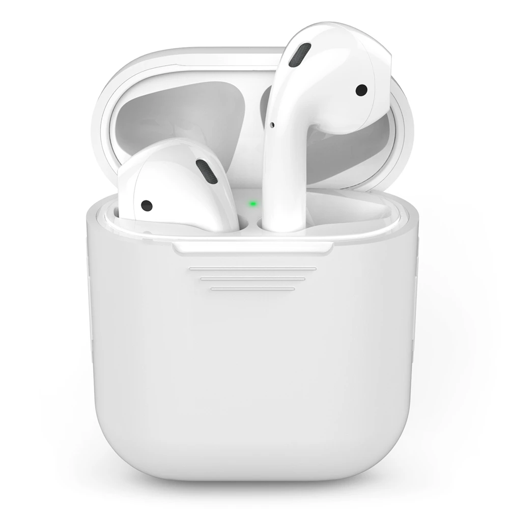 Противоударный чехол для airpods, чехол для наушников, ТПУ, силикон, Bluetooth, беспроводная защита для наушников, чехол для apple airpods, чехол