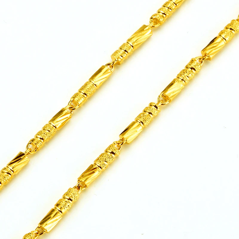 

JHplated African Women/Men Necklace Chain Gold Color Fashion Jewelry Gift Eritrea Arab Ethiopian Necklaces for Gift wedding