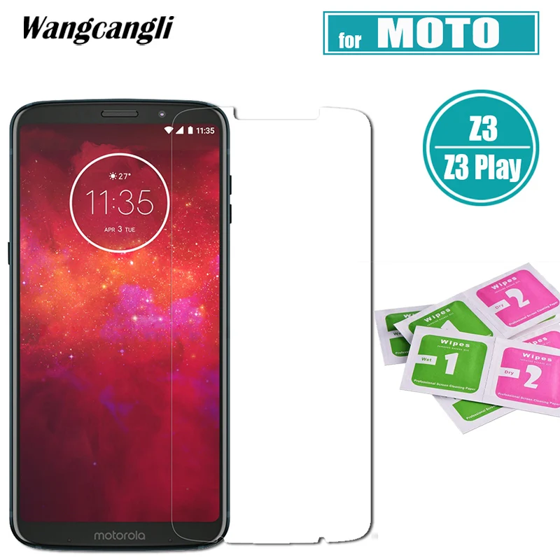 

Tempered Glass For Motorola Moto z3 play Screen Protector US Version UltraThin Film For Motorola Moto z3 play Tempered Glass