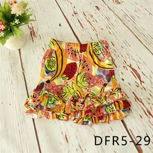 Г., новые шорты для маленьких девочек с разноцветными принтами Удобная хлопковая одежда для маленьких девочек трехслойные шорты для малышей с оборками