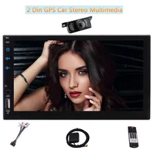 Camera EinCar 1GB RAM+16GB ROM Android 6.0 Car Player GPS Navigation Double Din 7” 800*480 Touch Screen Quad Core Car Stereo