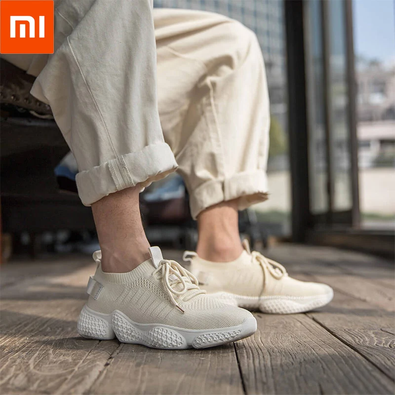 Xiaomi Youpin MAISHI летающие тканевые воздухопроницаемые носки верхние дизайн пробковые