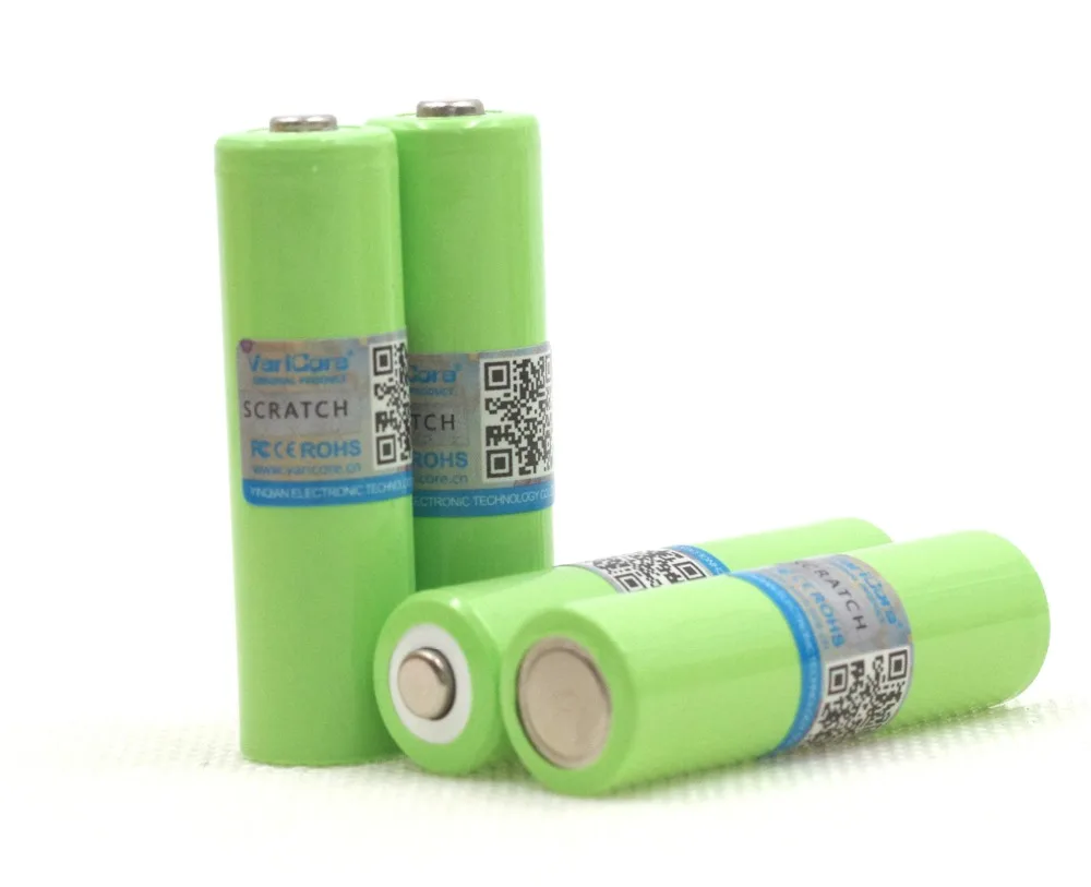 4pcs lot varicore aa ni mh battery 2000mah 1 2v rechargeable battery