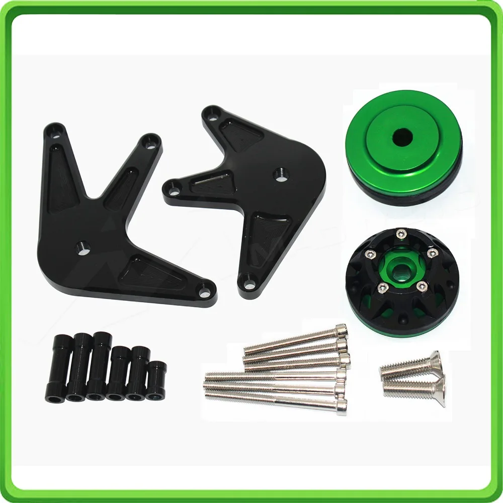 CNC Motorcycle Aluminum Stator Cover Slider Frame Protector Crash Guard For Honda CBR1000RR 2008 2009 2010 2011  (40)