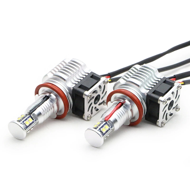 

High Power 80 Watts 7000K white H8 Angel Eyes Bulbs Kit LED marker canbus for BMW E87 E82 E93 E70 E71 E90 E91 E60 E61 E63