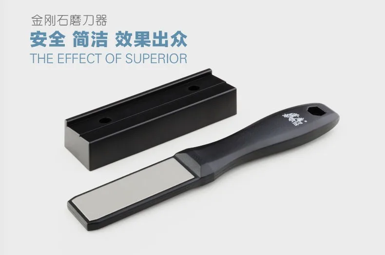 TAIDEA Двусторонняя(600/1000) зернистость Алмазная точилка для керамических ножей Наборы поварских ножей инструменты для заточки ножей