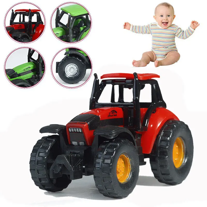 

New Diecasts Vehicles Mini Motorcycle Cars Children Boys Alloy Beach Motorcycle Simulation Farmer Sliding Toys Car Model