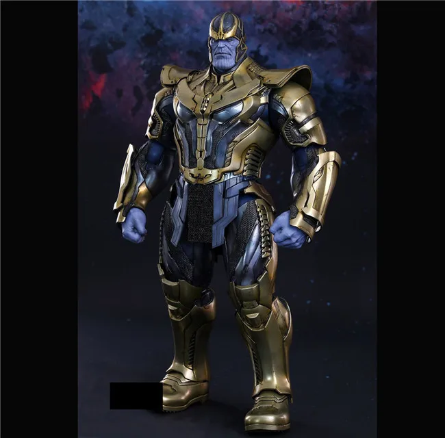 Hot Toys Compatible Marvel Thanos in Avengers 36cm BJD Joints Moveable Action Figure Toys for New Year Gift