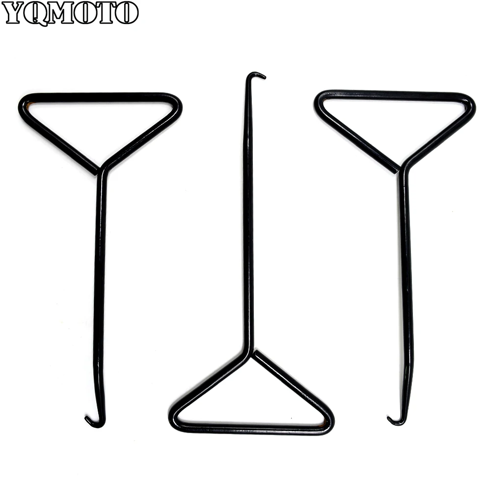 

Motorcycle accessories modified exhaust pipe thick stainless steel hook spring tension spring retractors pit bike