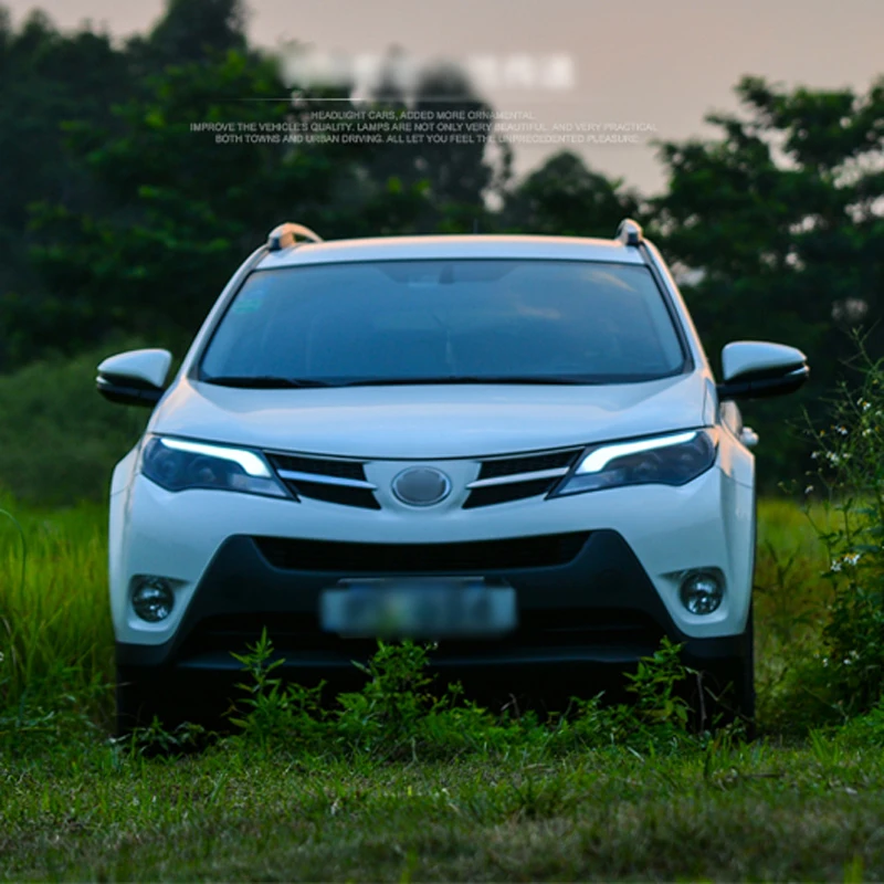 Новинка светодиодные фары Ownsun Орлиный глаз для Toyota RAV4 2015 1 пара|lens headlight|projector lens