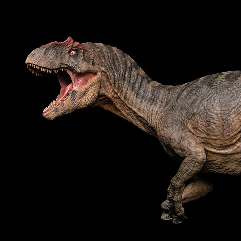 Тигр зерна окраски произведено достаринный Юрский Мир Allosaurus модель игрушки подарок украшения 1:35