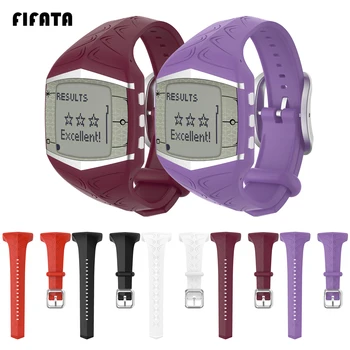 

FIFATA Silicone Sport Wristband Strap Watch Band For Polar FT60 Women Band Smart Fitness Tracker Watch Replacement Accessories