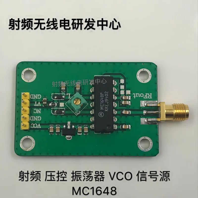 

Radio Frequency Voltage Controlled Oscillator VCO Signal Source MC1648
