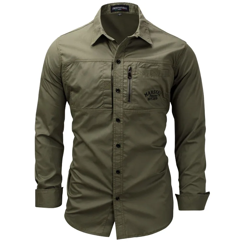 

2019 Brand Men Shirt Long Sleeve Male Shirt Mens Shirts Casual Slim Men Clothes camisa masculina Europe Size 3XL Dropshipping