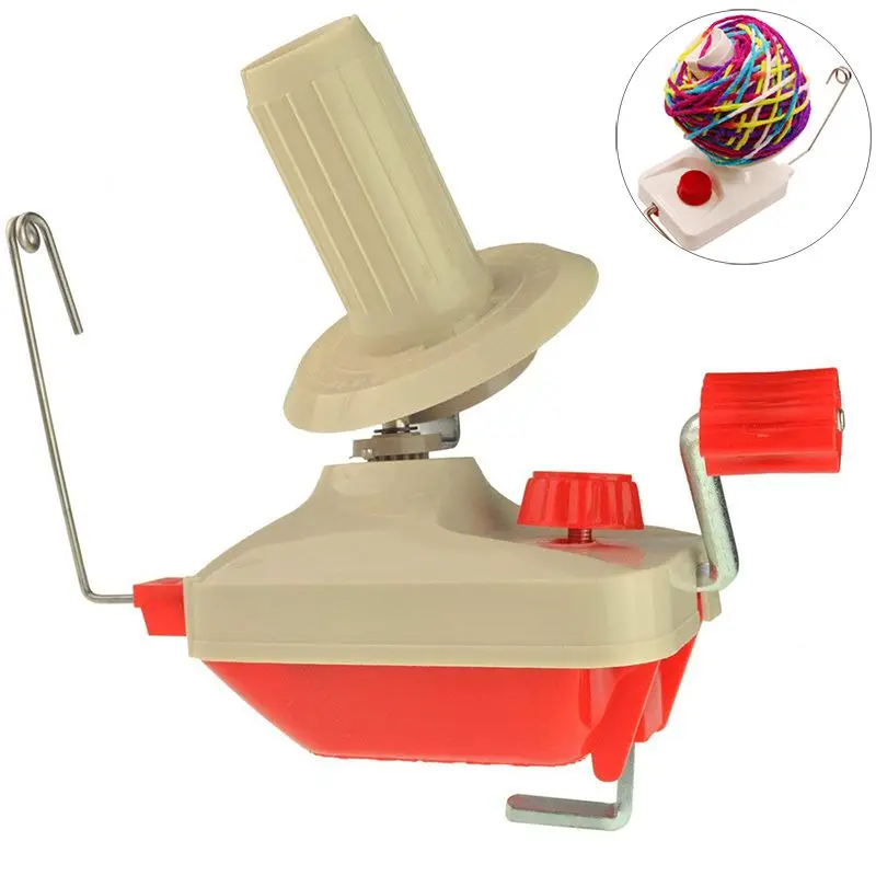 2019 Portable Manual Yarn Fiber String Ball Wool Winder Table Top Knitting Swift Yarn Winder
