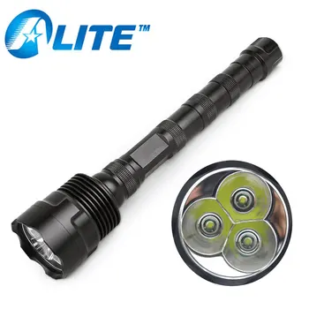 

TMWT 18650 Super Bright 3 Led Lantern 6000Lm Powerful XML 3 x T6 LED Tactical Flashlight