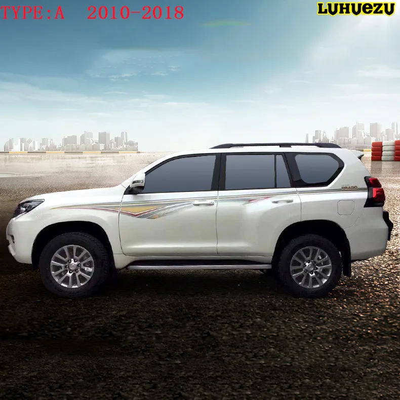 Новый дизайн OEM наклейка на кузов автомобиля для Land Cruiser Prado LC150 2010 2018 аксессуары|car