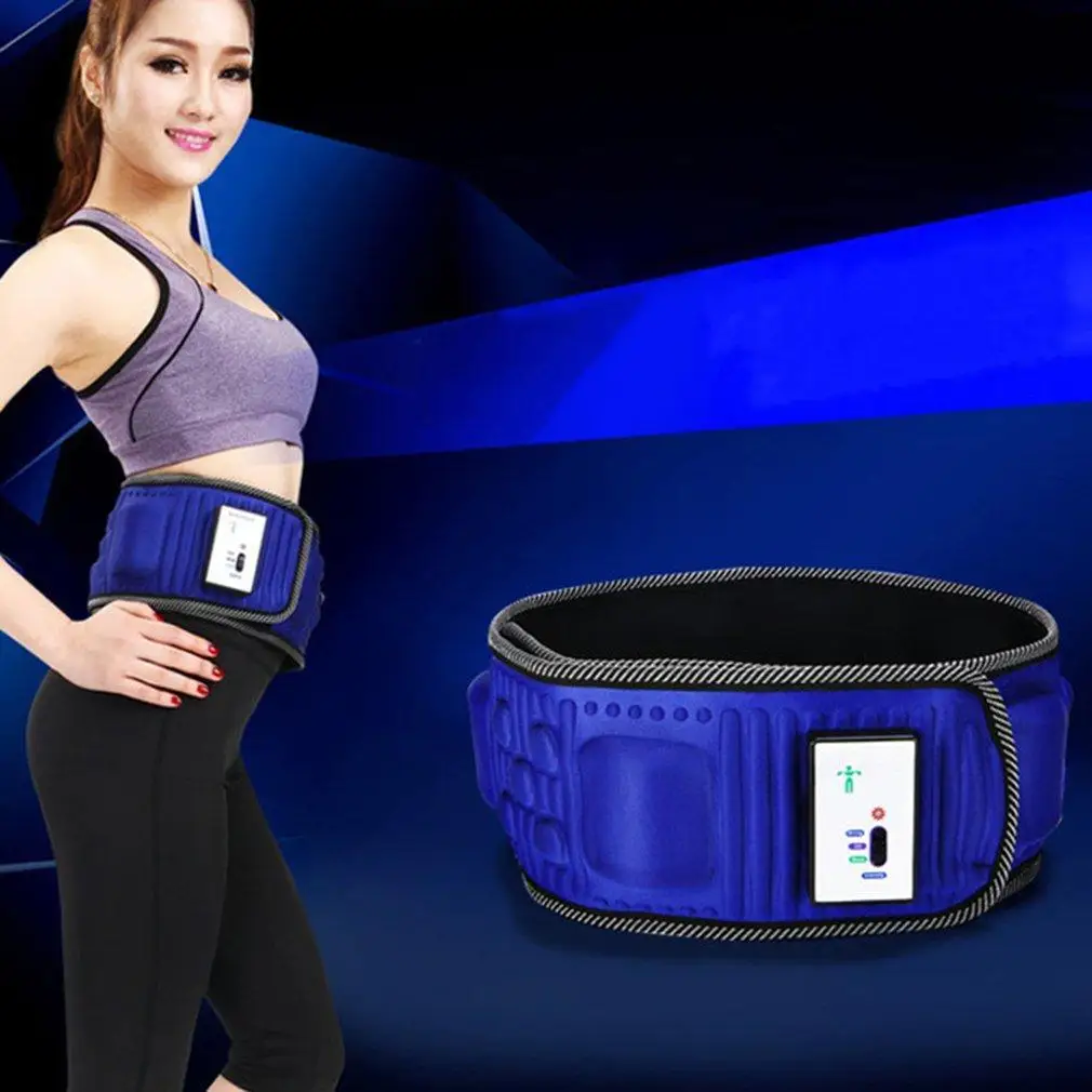 Electric Infrared Vibrating Massager Slimming Belt Fat Burning Heating Vibrator Massager Unisex
