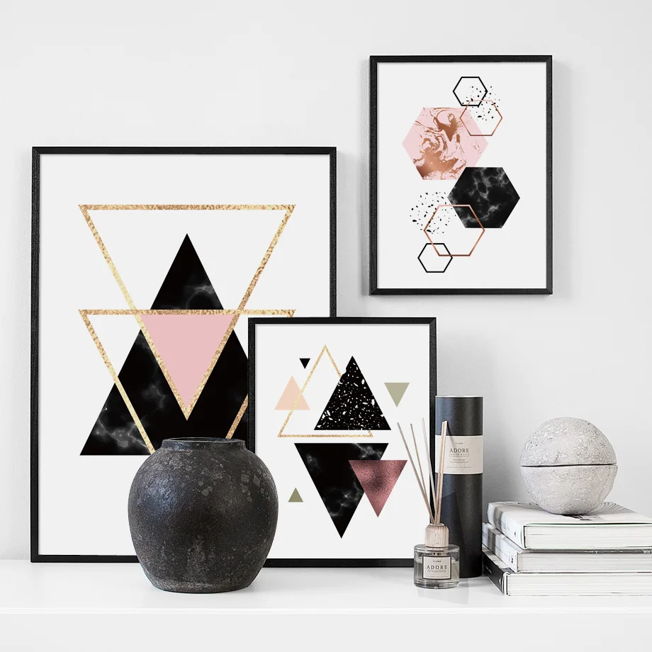 

Abstract Geometry Line Modern Wall Art Canvas Painting Nordic Posters And Prints Wall Pictures For Living Room Art Prints Decor