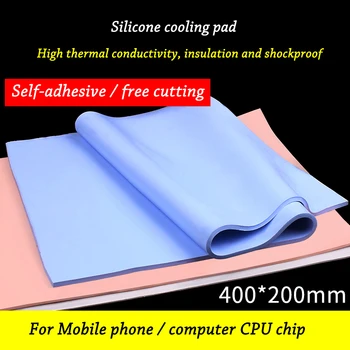 

Silicone Thermal Pad Sheet Computer CPU GPU Chip Heat Sink Heatsink Cooling Conductive Thermal Pad